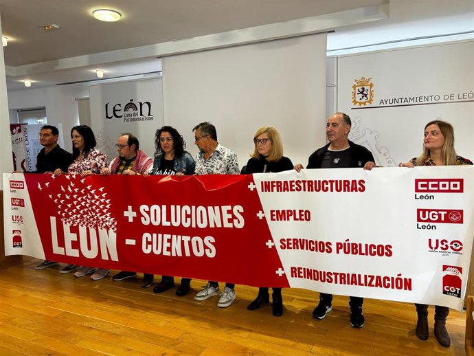 Archivo - Sindicatos convocan una manifestación este domingo para exigir un "plan 112" de inversión en la provincia de León