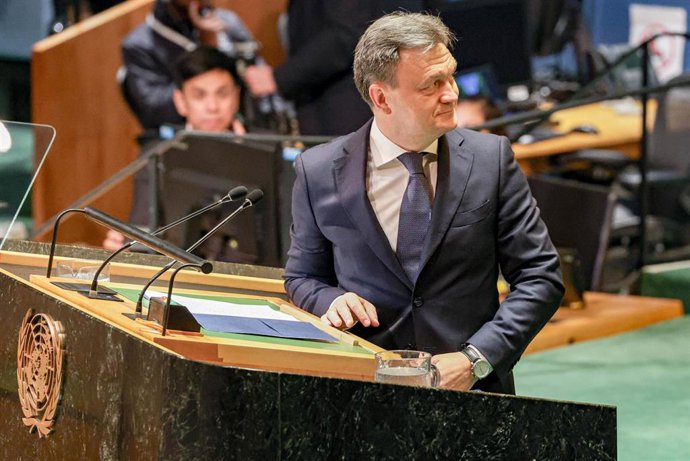 Archivo - El primer ministro moldavo, Dorin Recean