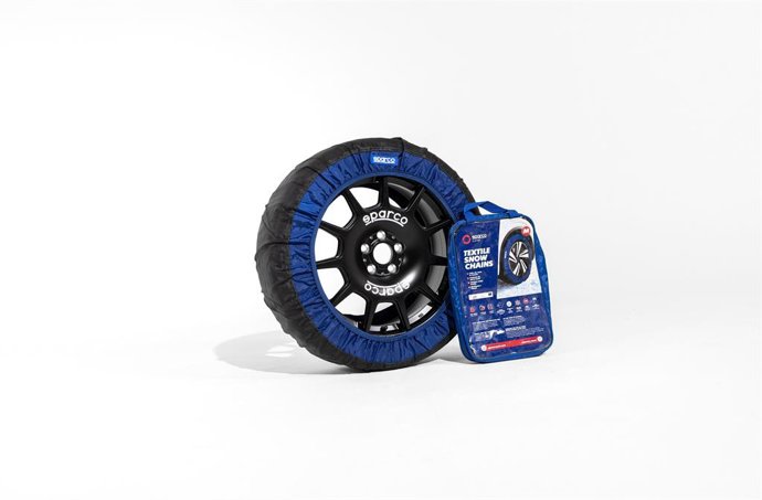 Las cadenas textiles Sparco SnowShield son compactas y ligeras