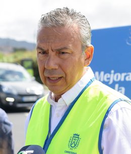 Archivo - Dámaso Arteaga, consejero de Carreteras del Cabildo de Tenerife