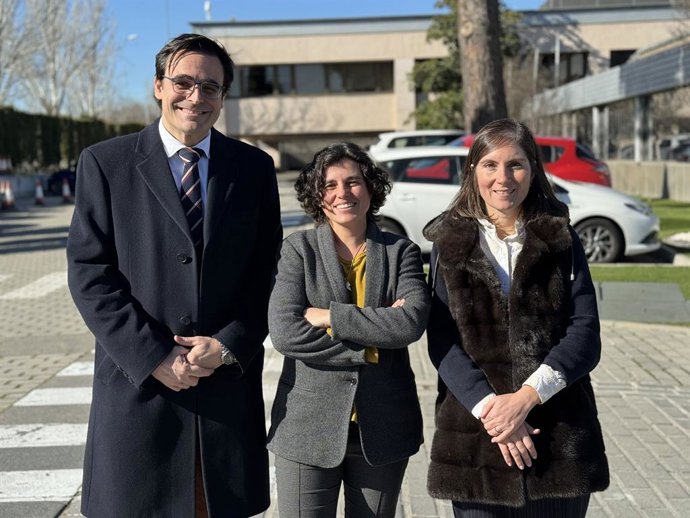 Daniel Fernández, Belén de la Fuente y Mercedes Calvo