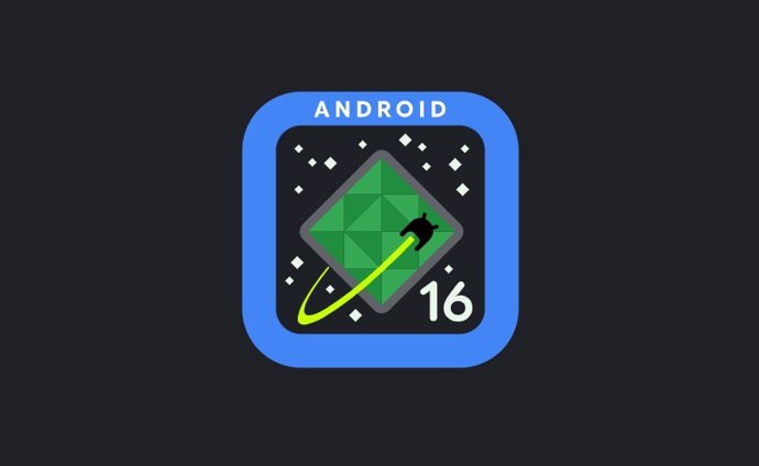 Logotipo de Android 16