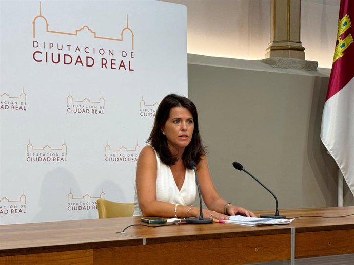Archivo -  María Jesús Pelayo, en rueda de prensa.