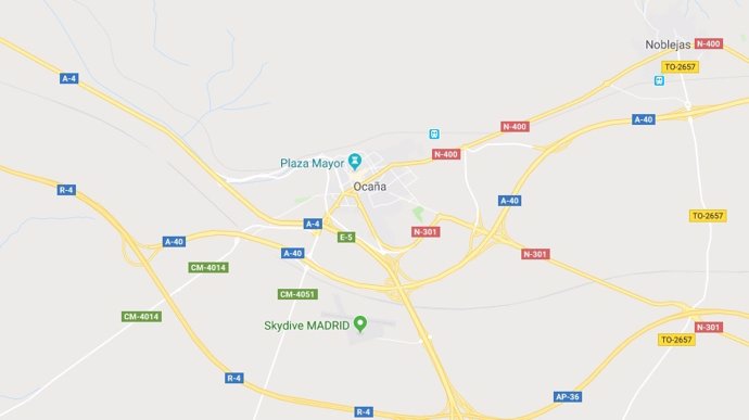 Archivo - Imagen de Ocaña en Google Maps