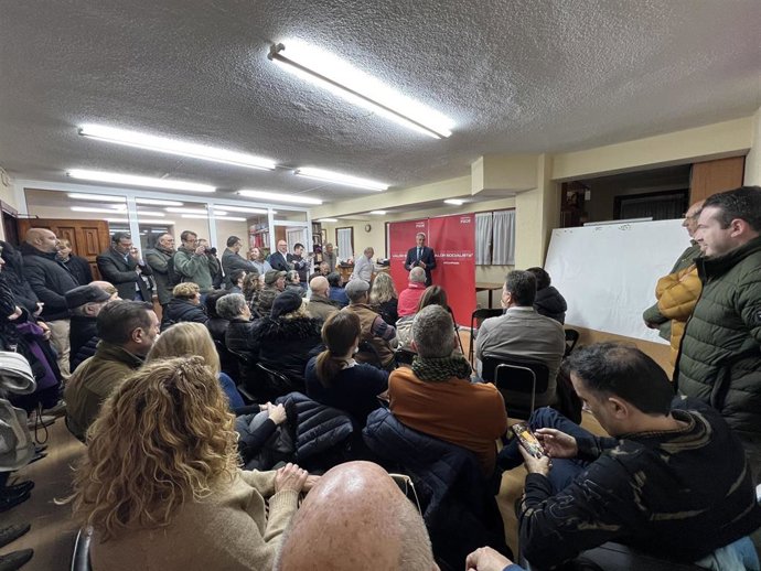 Zuloaga aspira a "seguir creciendo" en militantes porque "un PSOE que crece es un partido que gana apoyo electoral"