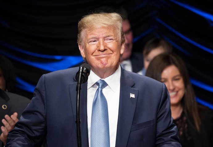 Archivo - Arquivo - Imagem de arquivo do presidente dos EUA, Donald Trump