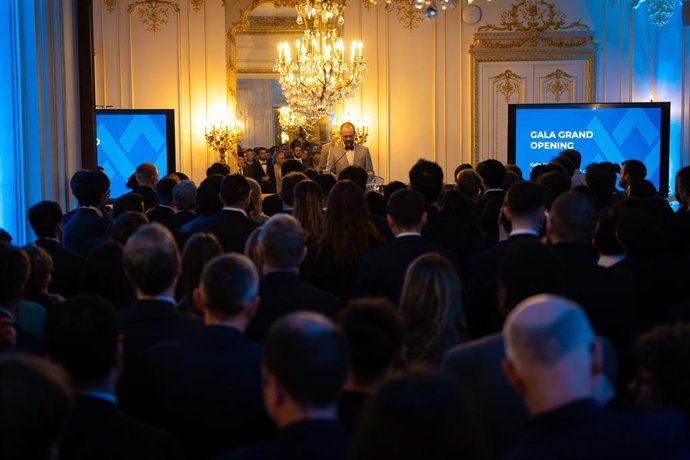 Wiremind CEO Colin Girault-Matz Gives Welcome Address at 10th Anniversary Gala