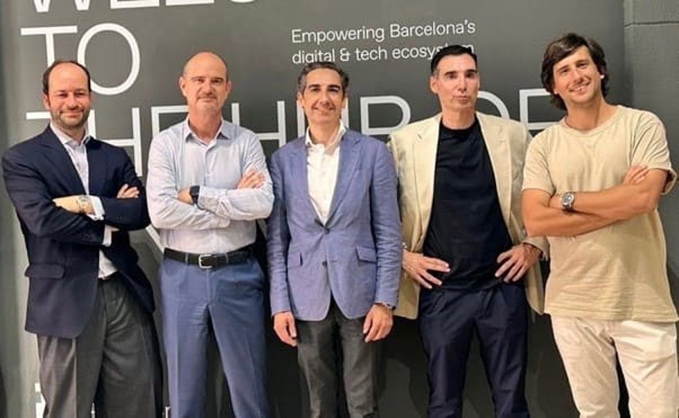 Directivos de Banco Sabadell, Antai y Necta Ventures