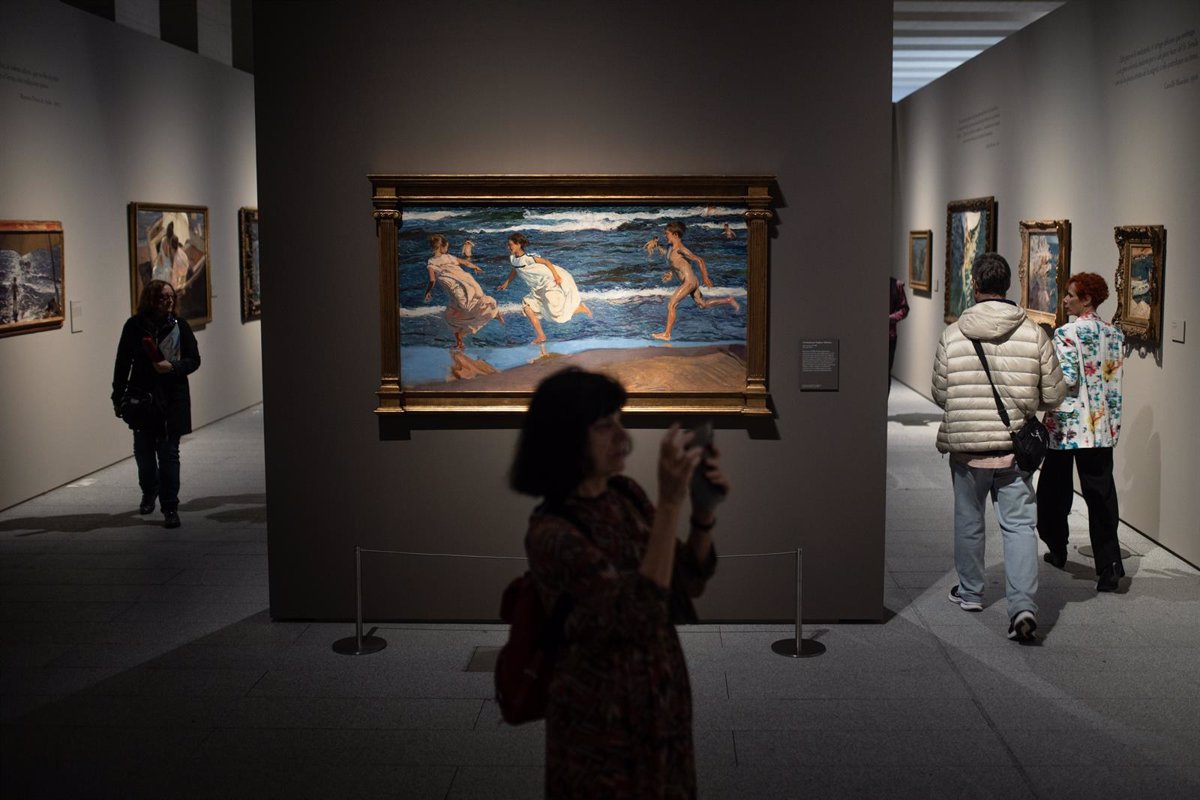 The State extends the guarantee of 41 works of Sorolla, secured at 101 million, exhibited in the real collections