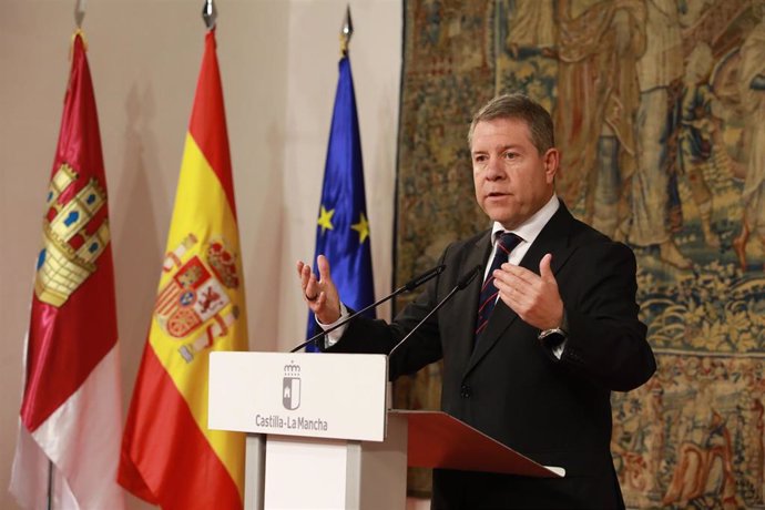 El presidente de Castilla-La Mancha, Emiliano García-Page.