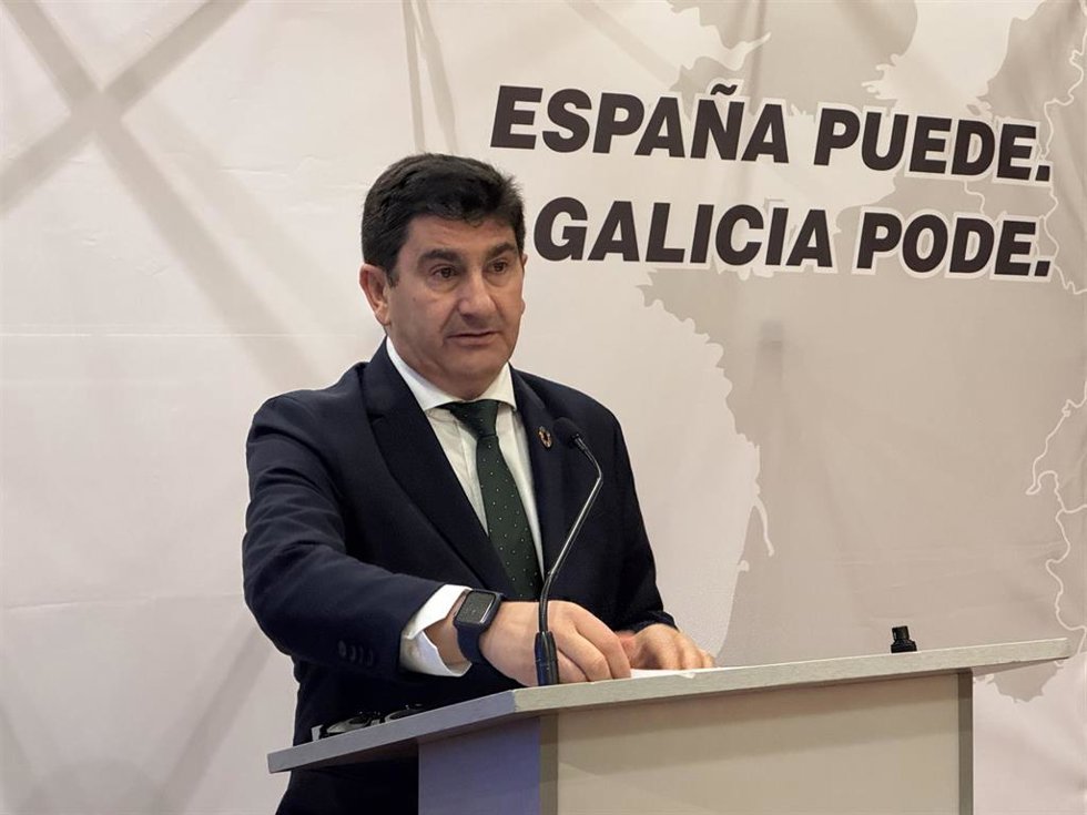 Archivo - El delegado del Gobierno en Galicia, Pedro Blanco.