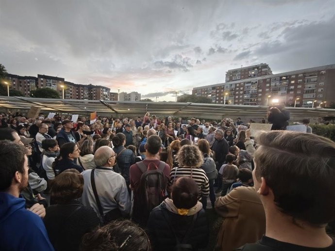 Imagen de una de las movilizaciones en el Parque del Oeste