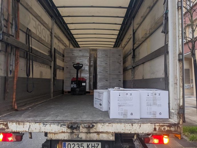 El Ayuntamiento de Pamplona destruirá 408.000 mascarillas caducadas que permanecían en un almacén municipal desde 2022