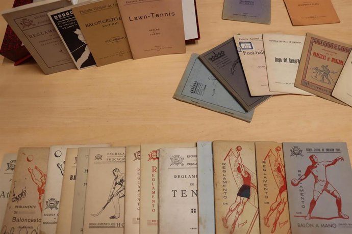 Cuadernillos deportivos.
