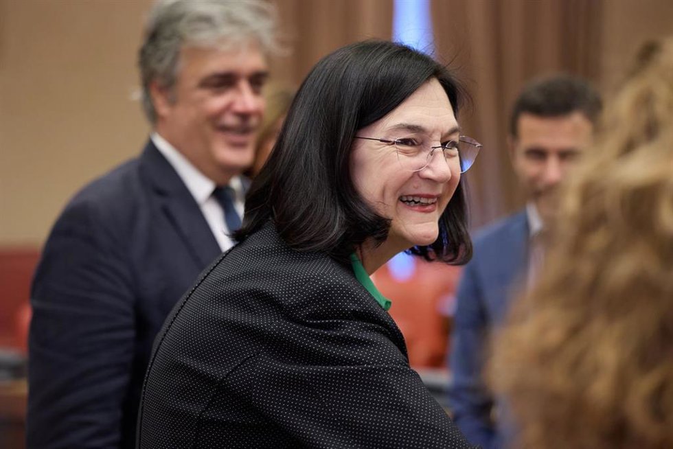 Archivo - La presidenta de la Comisión Nacional de los Mercados y Competencia (CNMC), Cani Fernández.