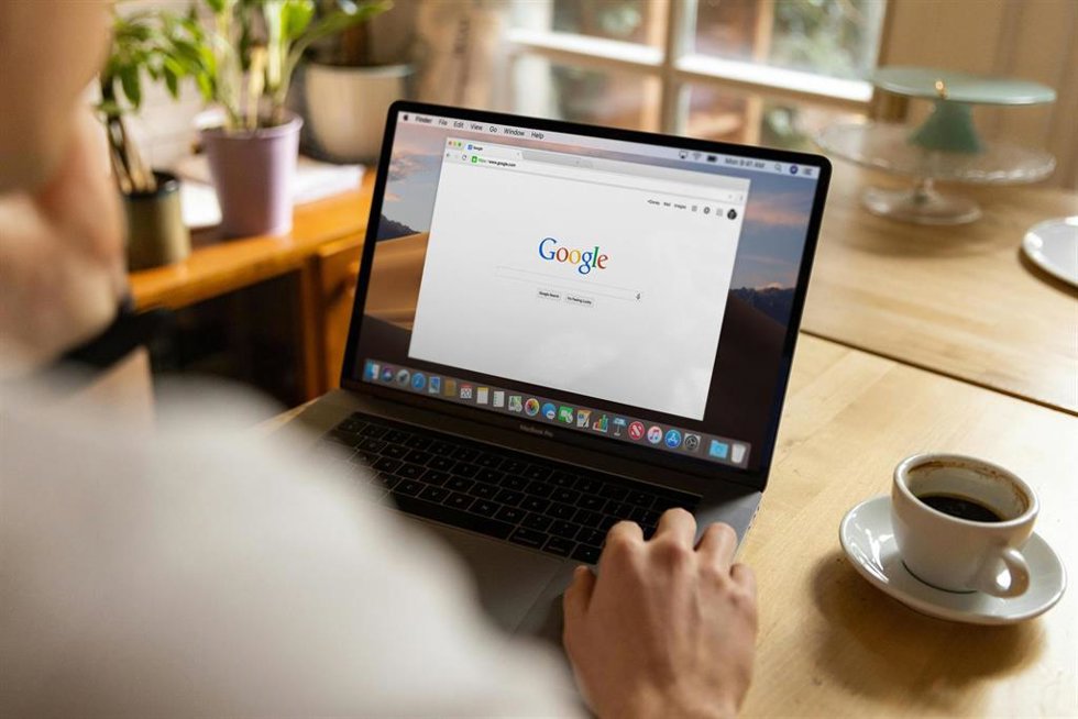 Google Chrome en un ordenador.