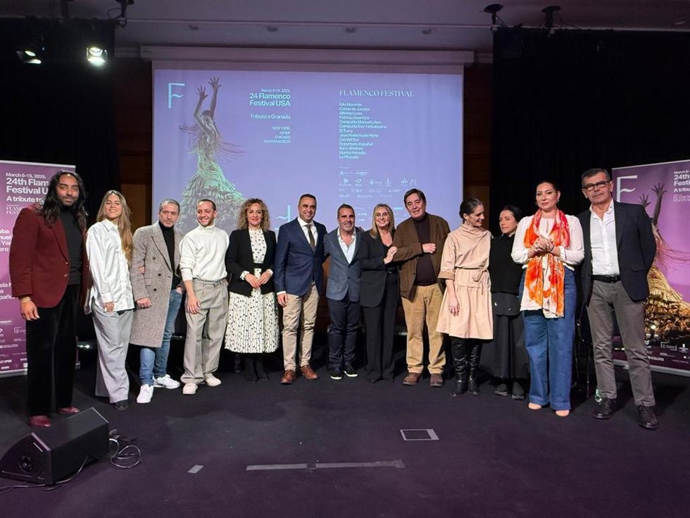 Presentación del Flamenco Festival Nueva York.