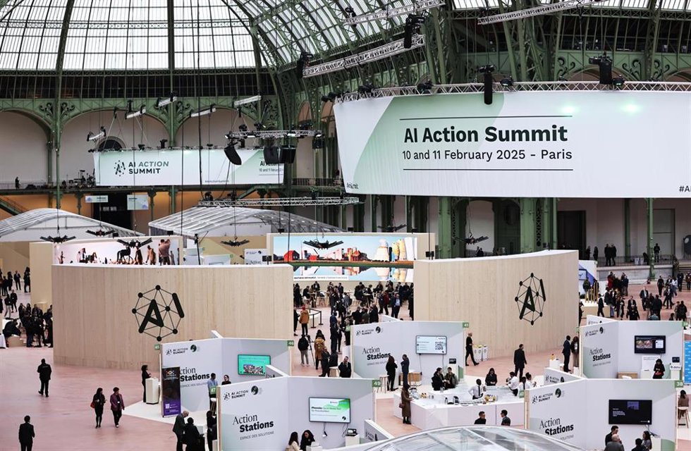 Cumbre sobre inteligencia artificial celebrada en París, Francia