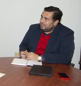 Jaime Armario en una reunión cuando era diputado de la Diputación de Cádiz.