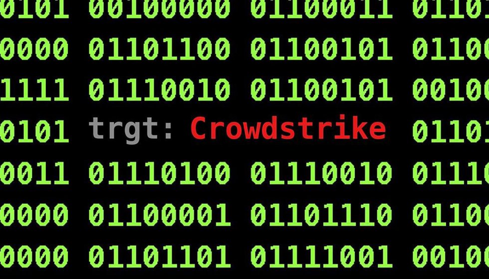 Archivo - Imagen de archivo del logo de la empresa de ciberseguridad CrowdStrike.