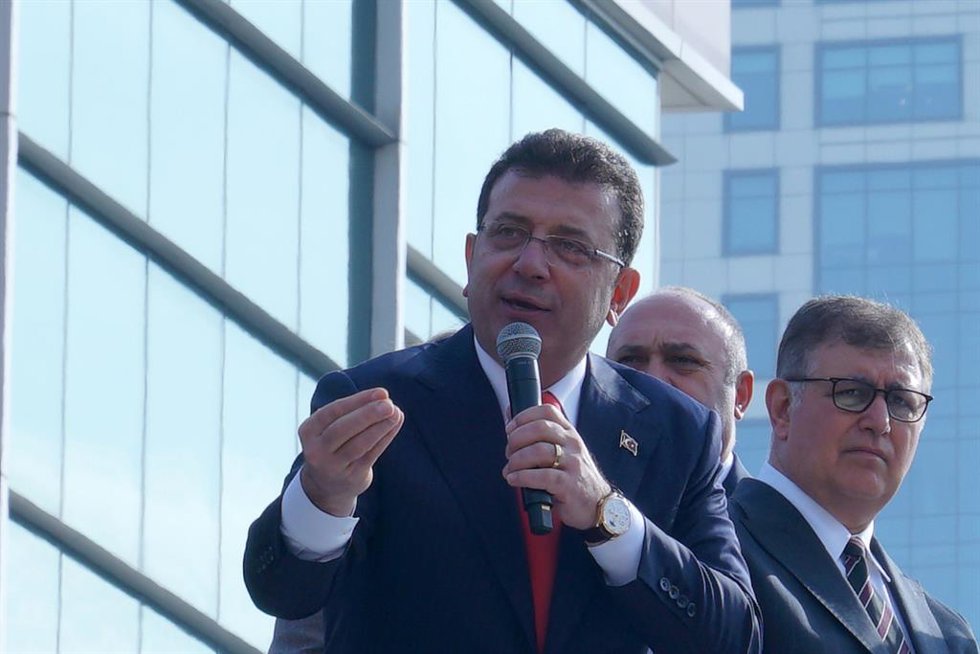 El alcalde de Estmabul, Ekrem Imamoglu