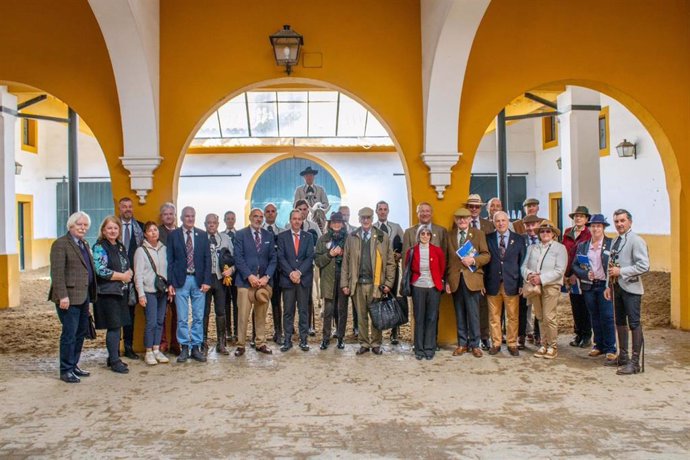Asamblea anual de la Asociación Internacional de Atalaje de Tradición en Jerez.