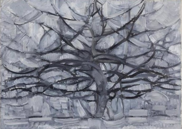 Árbol Gris/ Piet Mondrian, 1911.