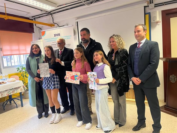 Entrega en Cartaya de los galardones del XVII del Premio 'Así veo mis derechos'.