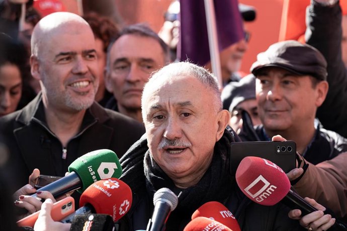 El secretario general de UGT, Pepe Álvarez.