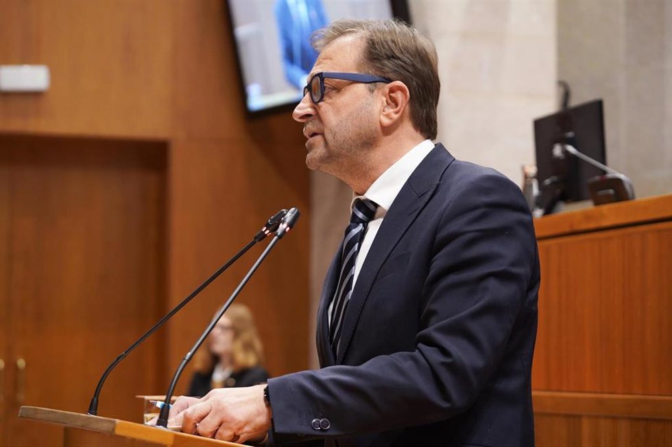 El portavoz del PP Aragón, Fernando Ledesma.