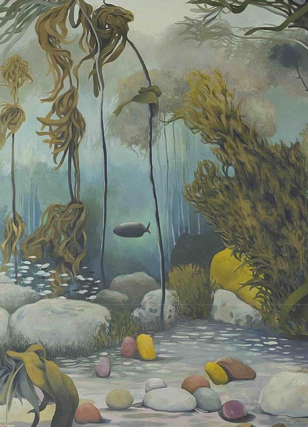 Una de las obras que Ana Martínez presenta en la exposición 'Ebria de carne azul'.