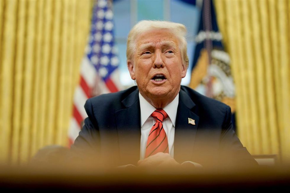 El presidente de Estados Unidos, Donald Trump