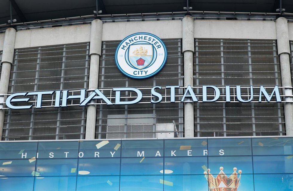 Imagen general del Etihad Stadium del Manchester City
