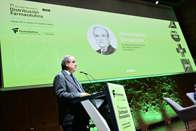 O presidente do Conselho Geral de Associações de Farmacêuticos (CGCF), Jesús Aguilar