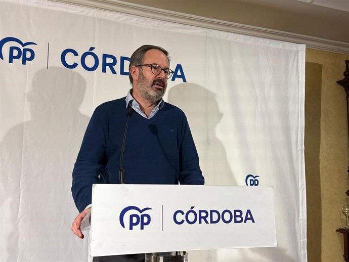 El presidente provincial del Partido Popular (PP) de Córdoba, Adolfo Molina.