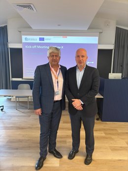 Hitendra Patel y Juan Manuel Gutiérrez Alcubilla, cofundadores de Kyra