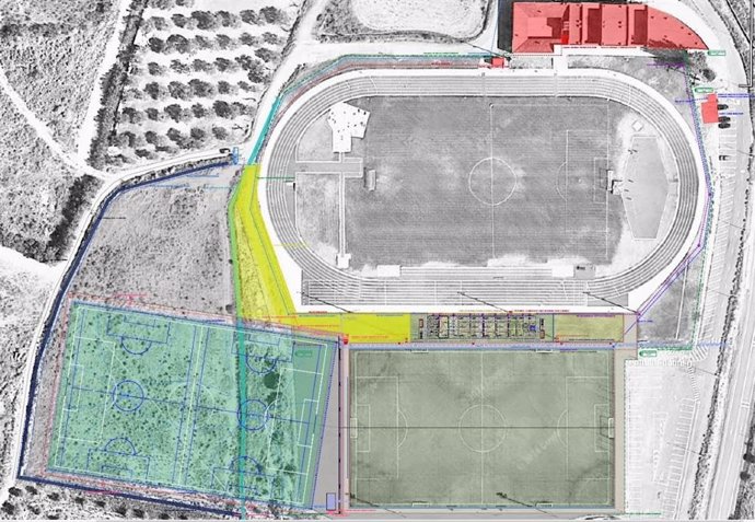 Aprobado el proyecto para la construcción del nuevo campo de fútbol de césped artificial pistas atletismo de Calahorra