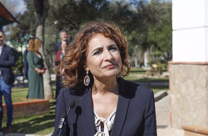 La vicepresidenta Primera del Gobierno y Ministra de Hacienda, María Jesús Montero