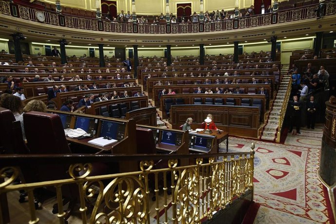 Archivo - Vista general del Congreso de los Diputados