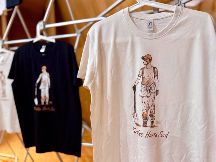 Inclusión Fallera lanza una camiseta solidaria a favor de las comisiones de l'Horta Sud afectadas por la dana