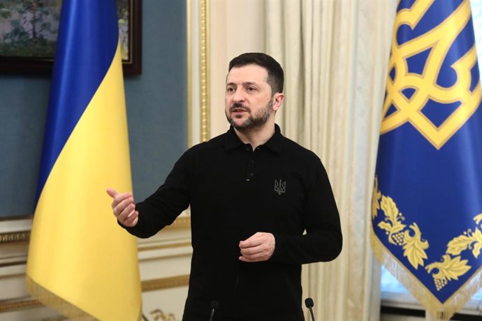 Presidente ucraniano Volodimir Zelenski