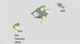 El tiempo hoy, miércoles 12 de febrero, en Baleares.