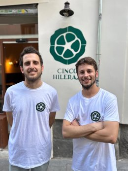 Jorge Llopis y Daniel García, en Cinco Hileras.