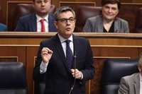 Bolaños equipara a Vox y sus socios de 'Patriots' con los misiles que "no dejan nada en pie"