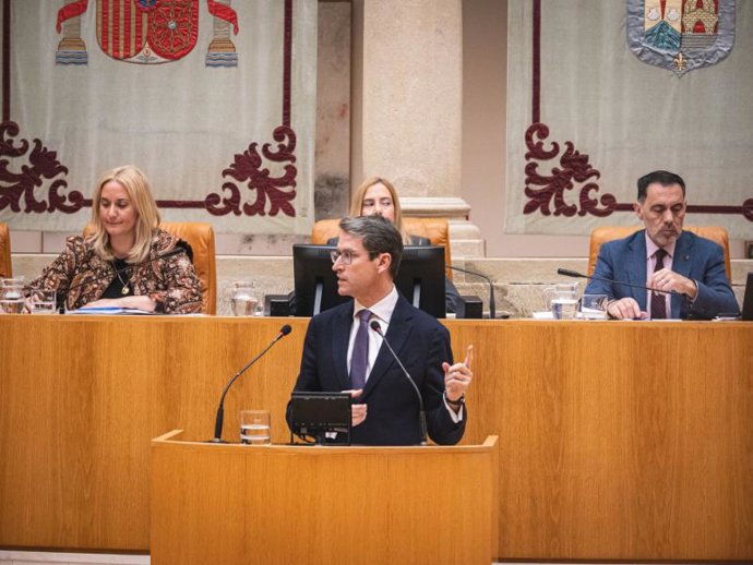 El presidente del Gobierno riojano, Gonzalo Capellán