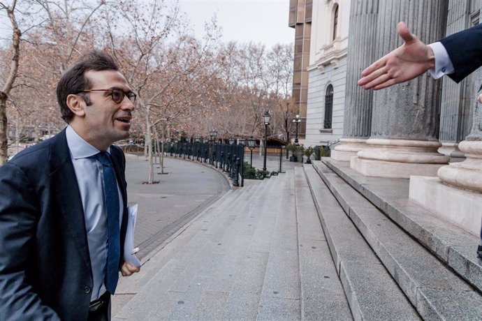 El ministro de Economía, Comercio y Empresa, Carlos Cuerpo