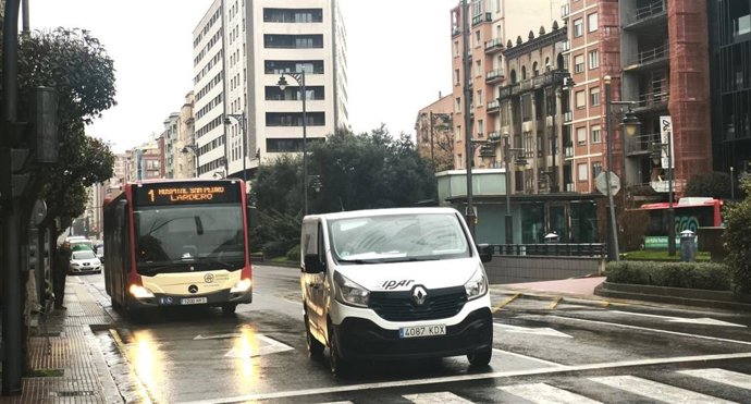 Bus urbano de la Línea 1 Logroño-Lardero