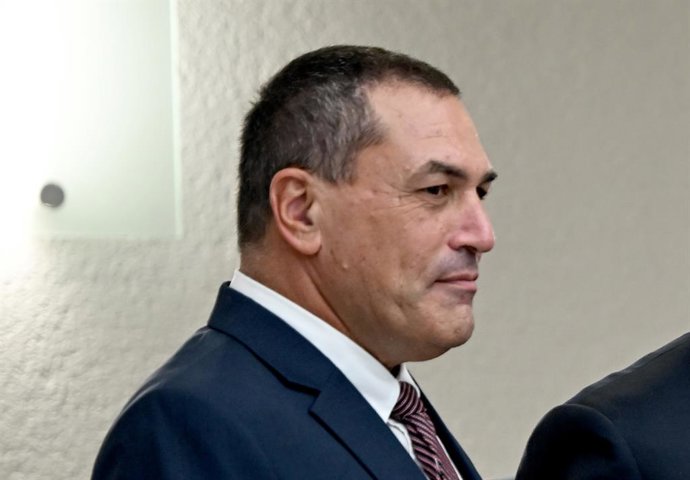 Archivo - FILED - 28 September 2023, Berlin: Eyal Zamir, then Major General of the Israeli armed forces is pictured after signing the purchase of the Arrow 3 missile defence system in Berlin. Eyal Zamir is to become the new chief of staff of the Israel De