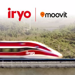 Asociación de Iryo y Moovit