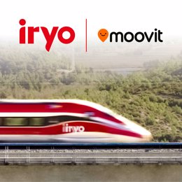 Asociación de Iryo y Moovit